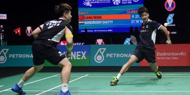 Hasil Final Indonesia Open 2024 - Liang/Wang Sempurnakan Pesta China, Magis Underdog Malaysia Berakhir