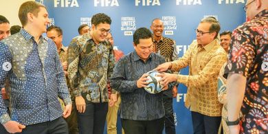 Bertemu dengan Delegasi FIFA, Erick Thohir Beberkan Progres Transformasi Sepak Bola Indonesia