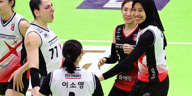 Liga Voli Korea - Jadi Duet Maut, Giovanna Milana dan Megawati Hangestri Ungkap Kunci Chemistry Sesama Pemain Asing Red Sparks