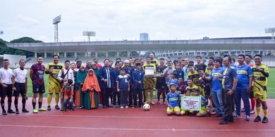 Sambut Bulan Ramadhan, SeeJontor FC Launching Jersey MUBA dan Berbagi Kasih