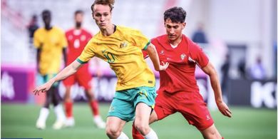 Hasil Piala Asia U-23 2024 - Unggul Jumlah Pemain, Australia Gagal Menang Lawan Yordania