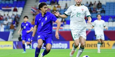 Hasil Piala Asia U-23 2024 - Diwarnai Kartu Merah, Kolektivitas Thailand Kejutkan Irak