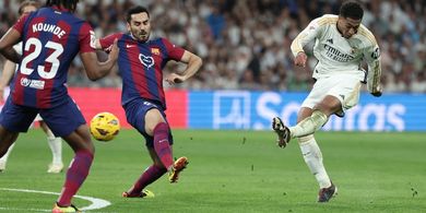 Hasil Liga Spanyol - Jude Bellingham Buka Puasa Gol 2 Bulan, Real Madrid Tekuk Barcelona