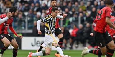Hasil Liga Italia - Buang-buang Peluang, Juventus Ditahan AC Milan Tanpa Gol di Kandang Sendiri