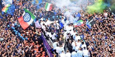 Inter Milan Masih Tenggelam dalam Pesta Juara Liga Italia, Marotta Sudah Pikirkan Gelar Ke-21