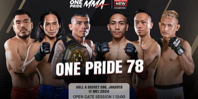 Sabtu Ini, One Pride MMA 78 Gelar Perebutan Takhta Kelas Jerami