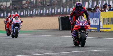 MotoGP Prancis 2024 - Sudah Waktunya Tinggi Hati, Martin Klaim Status No 1 usai Asapi Marquez dan Bagnaia Bolak-balik