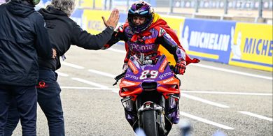 MotoGP Italia 2024 - Deja Vu Ditikung, Kata Jorge Martin Bertarung dengan Marc Marquez untuk No 1 Ducati