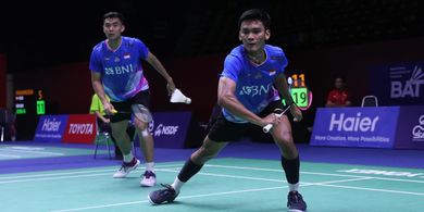 Hasil Thailand Open 2024 - 34 Menit, Fikri/Bagas Gasak Ganda Putra Malaysia 2 Gim Langsung