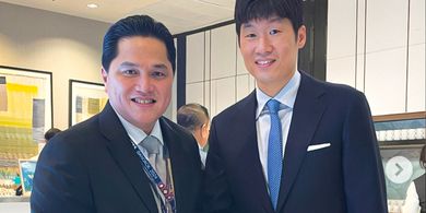 Bertemu Presiden KFA dan Legenda Timnas  Korea Selatan, Erick Thohir Bahas Hal Ini