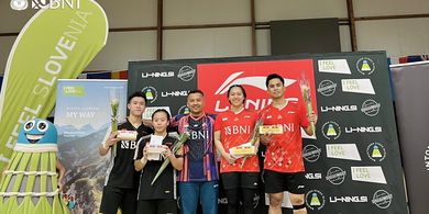 Kabar Baik dari Slovenia Open 2024, Indonesia Borong 3 Gelar Juara, Amri/Indah Akhirnya Naik Podium Tertinggi