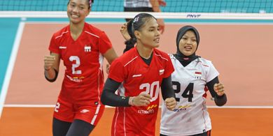 Hasil AVC Challenge Cup 2024 - Servis Berantai Penerus Aprilia Manganang, Indonesia Petik Kemenangan Perdana Usai Gebuk Singapura 