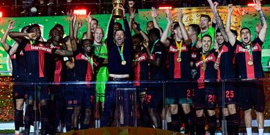 Bayer Leverkusen Kawinkan Gelar Bundesliga dengan DFB Pokal, Xabi Alonso Bernilai Setengah dari Sejarah Klub