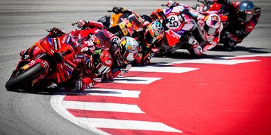 MotoGP Catalunya 2024 - Penebusan di Tikungan Keramat, Francesco Bagnaia Akui Sengaja 'Voor' Martin dan Acosta