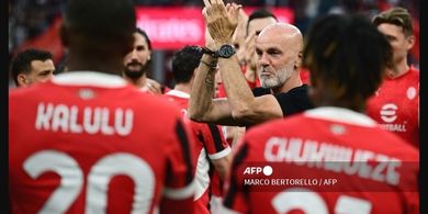 Hasil Liga Italia - Gelar Perpisahan Stefano Pioli, AC Milan Tutup Musim dengan Drama 6 Gol Lawan Tim Juru Kunci