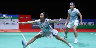 Hasil Indonesia Open 2024 - Eror Tak Sembuh Sampai Akhir Laga, Rinov/Pitha Dihukum Kekalahan