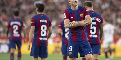 Hasil Liga Spanyol - Hajar Sevilla, Barcelona Beri Kado Perpisahan Manis buat Xavi