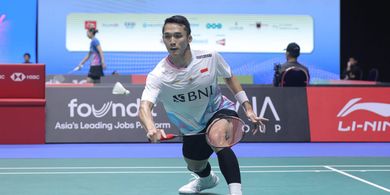 Hasil Indonesia Open 2024 - Susah-Susah Bangkit, Jonatan Dibuat Frustrasi Underdog