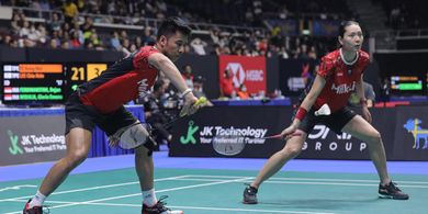 Hasil Indonesia Open 2024 - Dendam Dibayar Kontan, Dejan/Gloria Menang Comeback Atas Wakil Taiwan