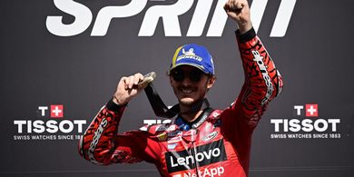 MotoGP Italia 2024 - Akhiri 'Kutukan' Sprint Race, Francesco Bagnaia Sempat Merasa 'Ngeri' Usai Tersingkir di Catalunya