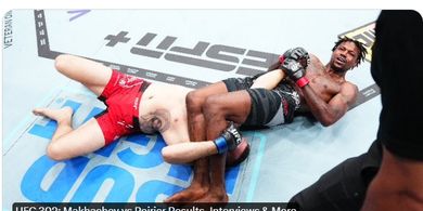 Hasil UFC 302 - Sempat Dihajar Sampai Rontok, Korban Khamzat Chimaev Kunci Tangan Lawan