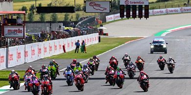 Starting Grid MotoGP Italia 2024 - Selamat di Sprint, Bagnaia Amuk Steward Dulu sebelum Kejar Posisi Satu di Balapan Hari Minggu