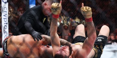 Hasil UFC 302 - Neraka 5 Ronde, Islam Makhachev Tetap Juaranya meski Berdarah