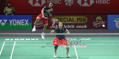 Hasil Indonesia Open 2024 - Performa Kuat Rehan/Lisa Dijegal Pasangan Nomor 1 Zheng/Huang