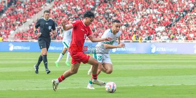 Timnas Indonesia Sementara Tertinggal dari Irak, Jordi Amat Dikartu Merah, Wasit Beri 2 Penalti untuk Tim Tamu