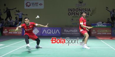 Hasil Indonesia Open 2024 - Leo/Daniel Gagal Revans dari Wakil Malaysia yang Reuni Tahun Ini