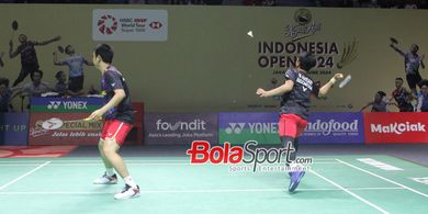 Hasil Indonesia Open 2024 - Tragedi 9-16 Jadi 19-21, Ahsan/Hendra Kalah Tragis hingga Buang Raket