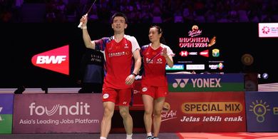 Hasil Final Indonesia Open 2024 - Zheng/Huang Ambyar dengan Kesalahan Sendiri, Juara Asia Full Senyum di Istora