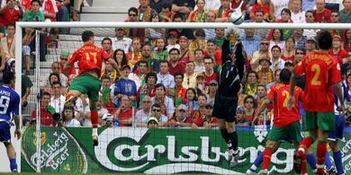 SEJARAH HARI INI - Cristiano Ronaldo Cetak Gol Pertama buat Negara tetapi Portugal Kejeblos di Depan Tim Liliput