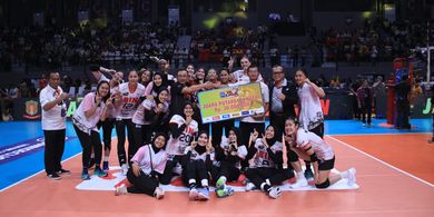 Rekap Hasil Proliga 2024 - Kalah, Megawati Dkk Tetap Juara Putaran Kedua