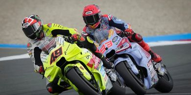 Kata Pembalap Timnya Valentino Rossi soal Penalti yang Didapatkan Marquez di MotoGP Belanda 2024