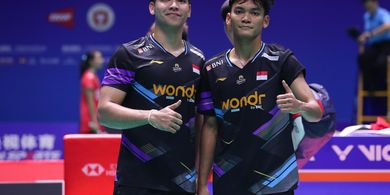 China Open 2024 -  Fikri/Daniel Depak Ganda Putra Nomor 1 Dunia, Main Nekat Walau Terus Ditekan Jadi Kunci