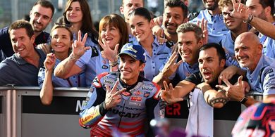 MotoGP Jepang 2024 - Marc Marquez Mengaku Takut kepada Enea Bastianini pada Lap Terakhir Setelah Alami Masalah Rem