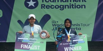 Sportama ITF Junior Tribute to Deddy Tedjamukti - Cylova Raih Gelar Keempat