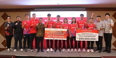 Djarum Foundation & Fadil Imran Beri Apresiasi kepada Skuad Juara Piala Suhandinata 2024