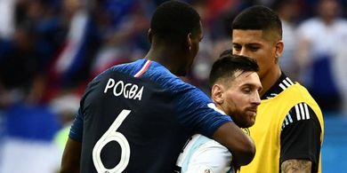 Sebut-sebut Lionel Messi, Begini Cara Paul Pogba Memotivasi Timnas Prancis Sebelum Melawan Argentina