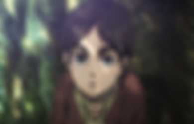 Little Eren Yeager from Anime Attack on Titan.