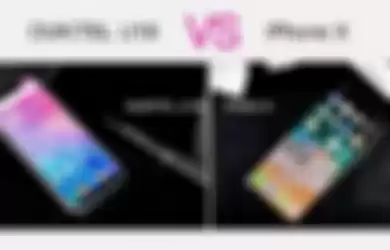 Oukitel U18 vs iPhone X