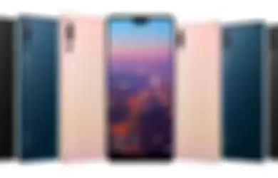 Huawei P20 dengan berbagai macam pilihan warnanya
