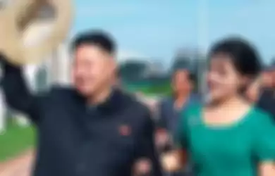 Kim Jong Un dan istrinya, Ri Sol Ju