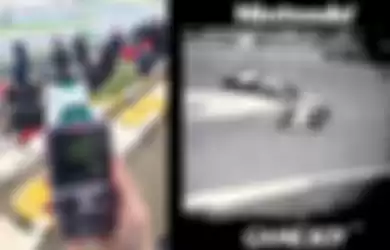 Cowok Ini Motret Balapan Formula 1 Pake GameBoy, Hasilnya Keren!