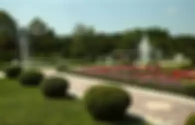 Taman indah rumah Kim Jong Un 
