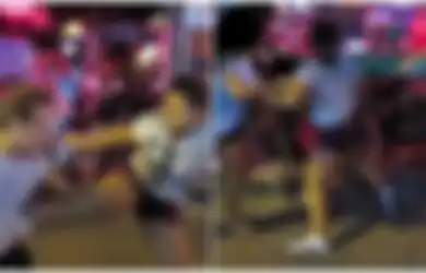 Mencoba Meraba Gadis Thailand di Depan Umum, Turis Ini pun Jadi Bulan-bulanan Perempuan Lainnya