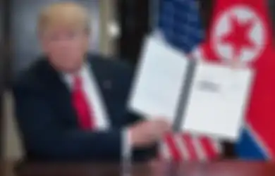 Kim Jong Un dan Donald Trump Akhirnya Bertemu Juga, Begini Isi Kesepakatan Keduanya