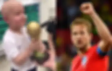 Berkat Bocah yang Berjuang Melawan Tumor Otak Ini, Harry Kane Ingin Membawa Inggris Memenangi Piala Dunia 2018 di Rusia