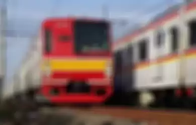 Ilustrasi KRL Commuter Line